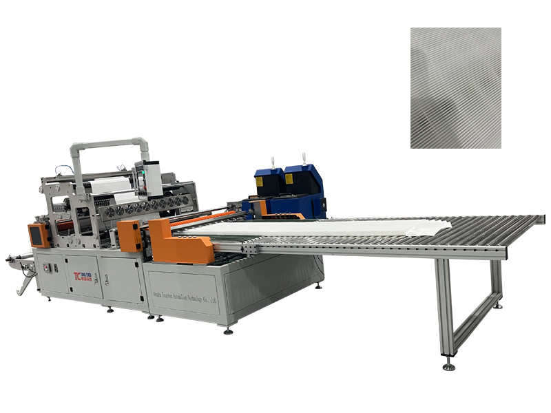 High-Efficiency Filter Pleating and Glue Machine