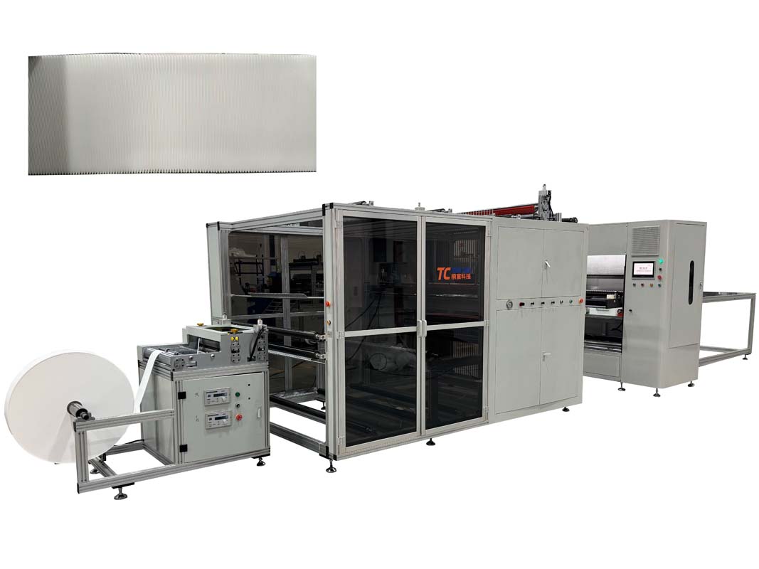 Estableciendo un referente mundial: la primera línea de producción de papel plegable de fibra de vidrio de alta temperatura de grado de exportación de China