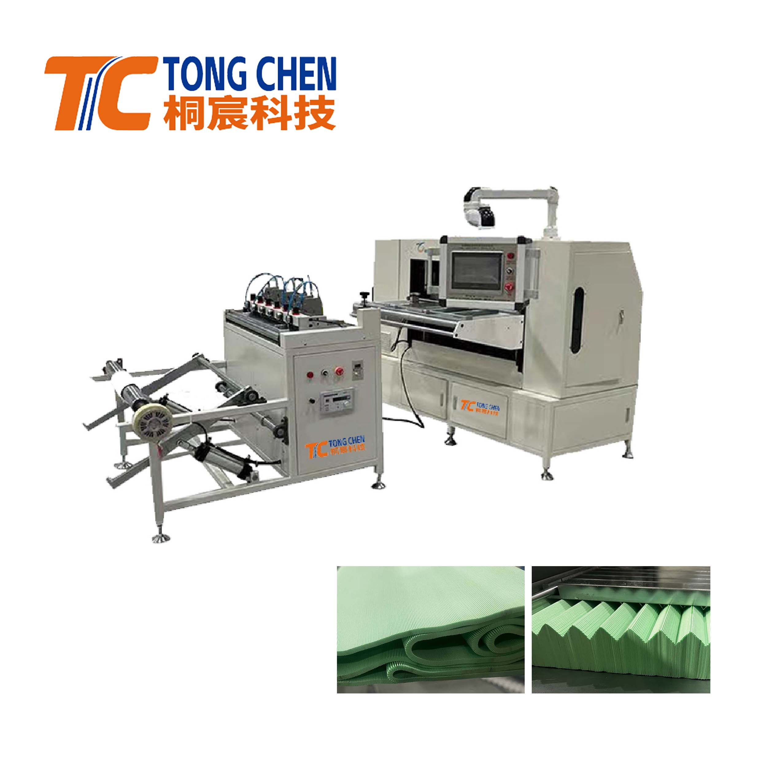 Línea de producción de plisado de cuchillas totalmente automática: el motor principal de la fabricación de precisión de elementos filtrantes