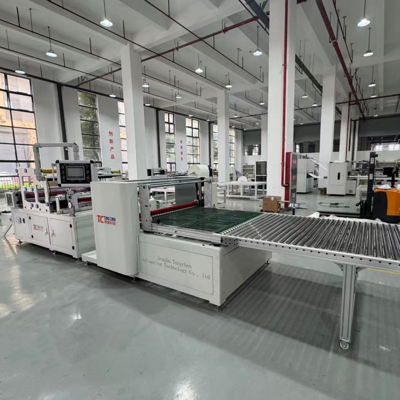 Máquina plegadora automática de papel de filtro HEPA de alta eficiencia