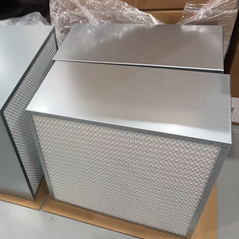 Máquina plegadora automática de papel de filtro HEPA de alta eficiencia