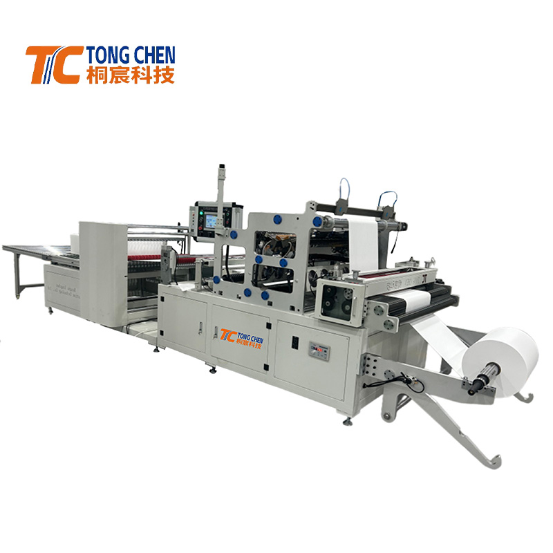 Customized rotary pleating machine for HEPA filters