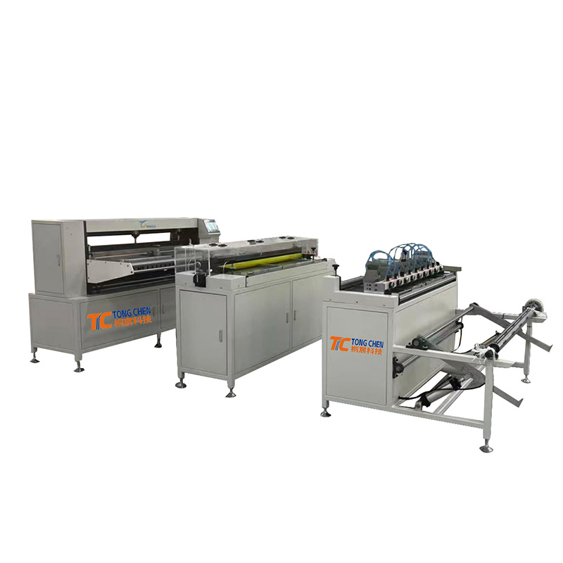 Paper Pleating Line